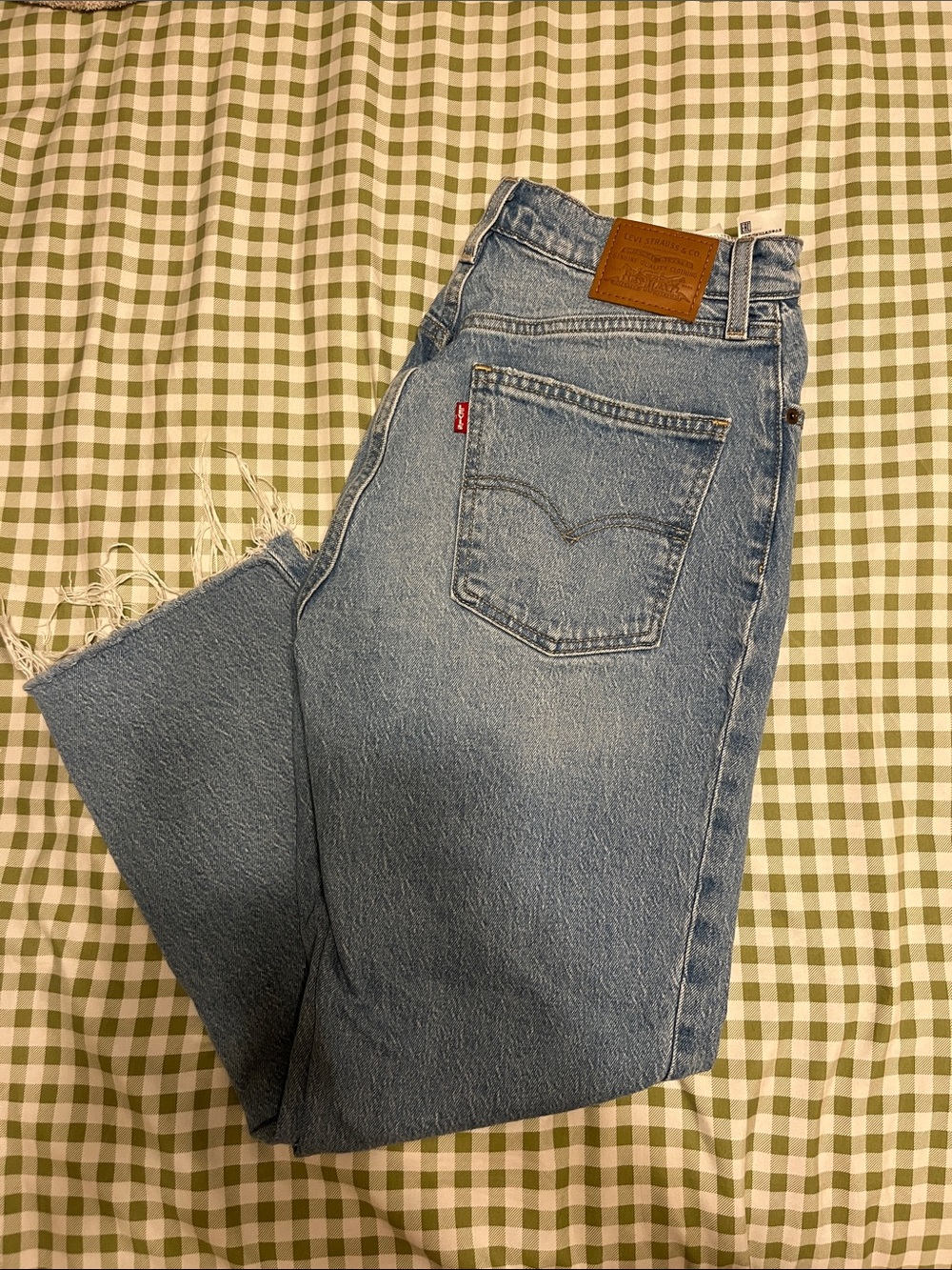Levi's Medium Blue Straight Leg Women's Jeans